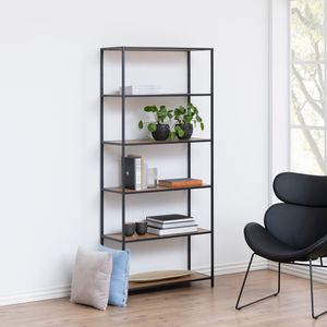 Bendt Wandrek 'Holger' Hout / metaal 6-laags, 185 x 77 cm