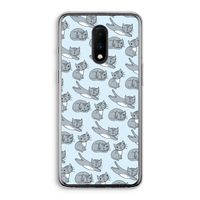 Poezen: OnePlus 7 Transparant Hoesje