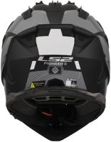 LS2 endurohelm "mx702 pioneer ii hill" helmet mx702 pioneer ii hill m. bw/ws gr. xl