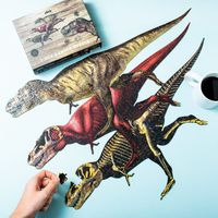 T-Rex Anatomie Puzzel (360 Stukjes) - thumbnail