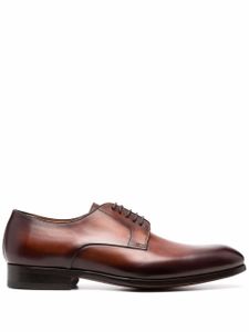 Magnanni derbies en cuir - Marron