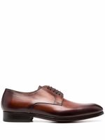 Magnanni derbies en cuir - Marron - thumbnail