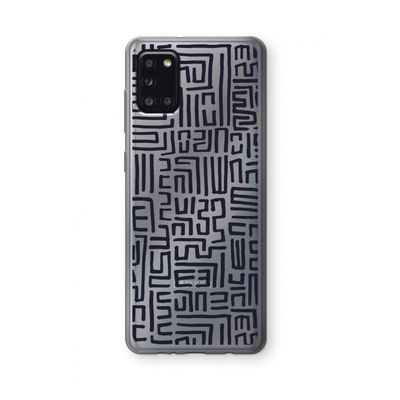 Moroccan Print: Samsung Galaxy A31 Transparant Hoesje
