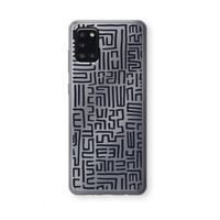 Moroccan Print: Samsung Galaxy A31 Transparant Hoesje