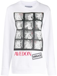 Versace t-shirt Avedon à imprimé photographique - Blanc