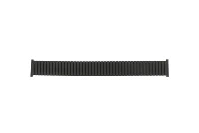 Horlogeband Universeel 382960 Staal Zwart 22mm