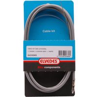 Elvedes Gaskabel compleet ton grijs (6433/grs)