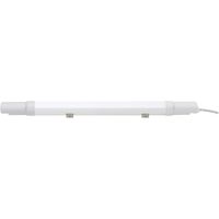 LED Batten - LED Balk - Niha - 18W - Waterdicht IP65 - Helder/Koud Wit 6400K - Kunststof - 60cm - thumbnail