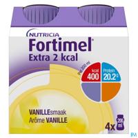 Fortimel Extra 2 Kcal Vanille 4x200 ml