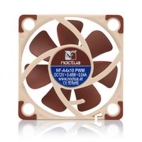 Noctua NF A4x10 PWM Computer behuizing Ventilator 4 cm Beige, Rood - thumbnail