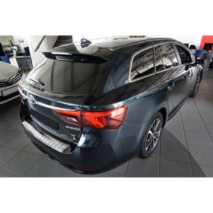 RVS Bumper beschermer passend voor Toyota Avensis III Wagon Facelift 2015- 'Ribs' AV235278