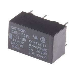 Omron G6E-134PL-ST-US-DC12 Printrelais 12 V/DC 3 A 1x wisselcontact 1 stuk(s) Tube