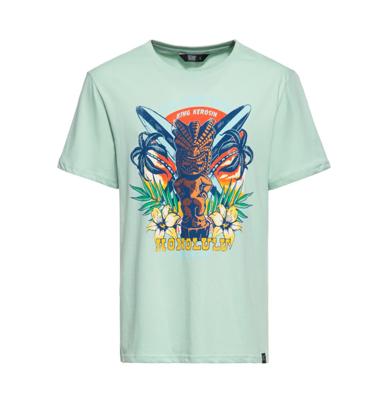 King Kerosin Tiki Surf Shop T-Shirt Mint-XXXL