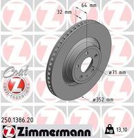 Remschijf Coat Z 250138620