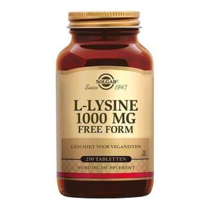 Solgar Vitamins - L-Lysine 1000 mg (vrije vorm)