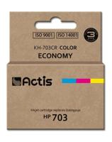 Actis KH-703CR inkt (vervanging HP 703 CD888AE; Standaard; 12 ml; kleur)