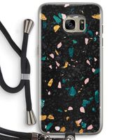 Terrazzo N°10: Samsung Galaxy S7 Edge Transparant Hoesje met koord