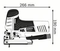 Bosch Professional GST 150 CE 0601512003 Decoupeerzaag met pendelbeweging Incl. koffer 780 W - thumbnail