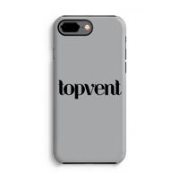 Topvent Grijs Zwart: iPhone 7 Plus Tough Case