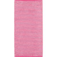 Cawö Cawo Campus Ringel Gastendoekje 30x50 pink