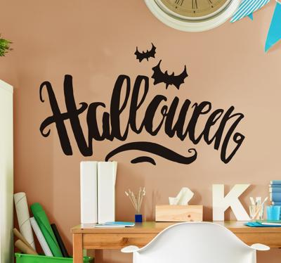 Sticker Halloween belettering Sticker Halloween belettering