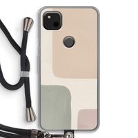 Geo #7: Pixel 4a Transparant Hoesje met koord
