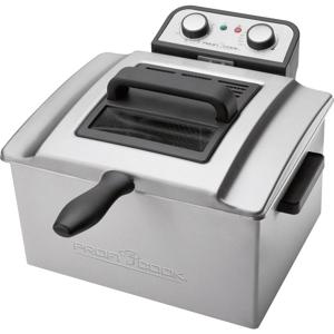 Profi Cook PC-FR1038 Friteuse met dubbele koudezone 3000 W Timerfunctie, Met handmatige temperatuursinstelling RVS