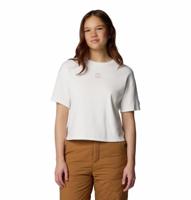 Columbia Wallowa™ Cropped Graphic T-Shirt Dames Beige M