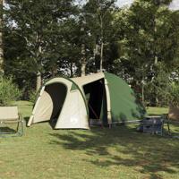 Koepeltent met dak met opslag met luchtopening Groen 384 x 254 x 170 cm Koepeltent met dak met opslag met luchtopening Groen 384 x 254 x 170 cm