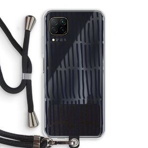 Moroccan stripes: Huawei P40 Lite Transparant Hoesje met koord