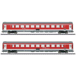 Märklin 42989 H0 set van 2 personenrijtuigen van de München-Nürnberg Express van de DB-AG