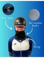 Nice Snijvaste Buff Neck Beschermer (zwart) Zwart S/m