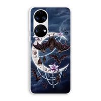 Vleermuizen Maan: Huawei P50 Transparant Hoesje