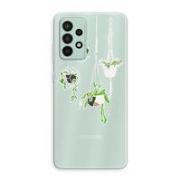 Hang In There: Samsung Galaxy A52s 5G Transparant Hoesje
