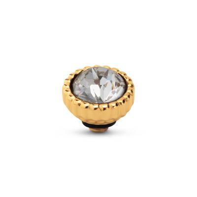 Melano Twisted Bali Petite Steentje Crystal | Goud