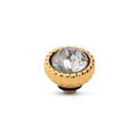 Melano Twisted Bali Petite Steentje Crystal | Goud