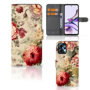 Hoesje voor Motorola Moto G13 | G23 Bloemen