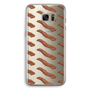 Bacon to my eggs #2: Samsung Galaxy S7 Edge Transparant Hoesje