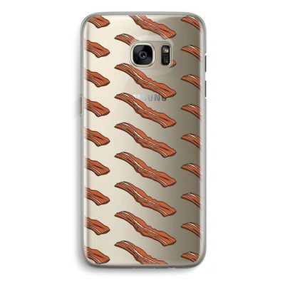 Bacon to my eggs #2: Samsung Galaxy S7 Edge Transparant Hoesje