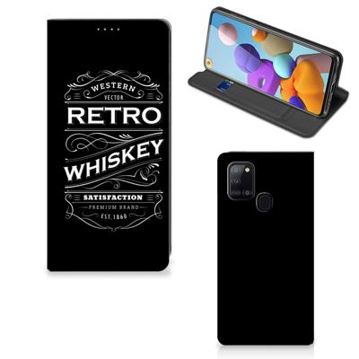 Samsung Galaxy A21s | Flip Style Cover | Whiskey