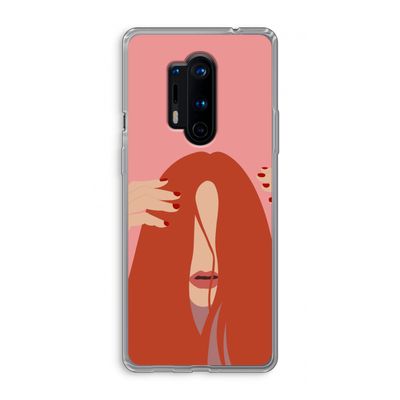 Woke up like this: OnePlus 8 Pro Transparant Hoesje