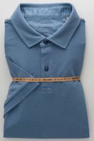 ETERNA Regular Fit Polo shirt Korte mouw blauw