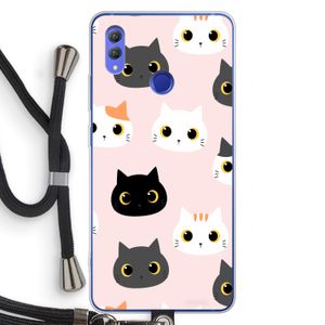Katten: Honor Note 10 Transparant Hoesje met koord