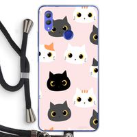Katten: Honor Note 10 Transparant Hoesje met koord