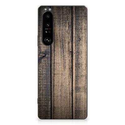 Sony Xperia 1 III | Bumper Hoesje | Steigerhout