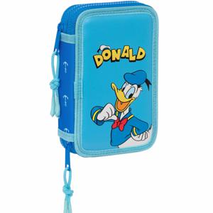 Disney Donald Duck Gevuld Etui, Navy - 28 st. - 19,5 x 12,5 x 4 cm - Polyester