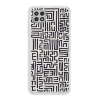 Moroccan Print: Samsung Galaxy A22 4G Transparant Hoesje