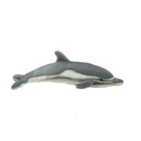 Hansa Knuffel dolfijn - 40 cm - pluche - dolfijnenknuffel - knuffeldier - realistisch