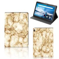 Lenovo Tablet M10 Leuk Tablet hoesje Marmer Goud
