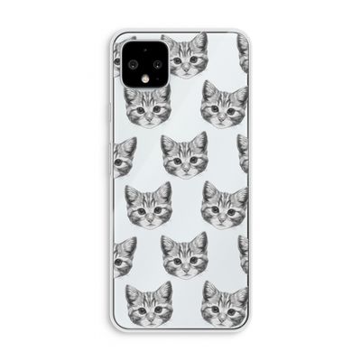 Kitten: Pixel 4 XL Transparant Hoesje